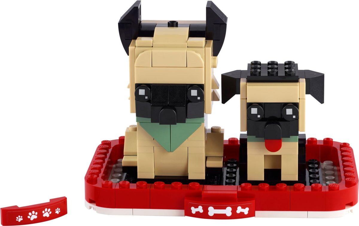 40440 German Shepherds Brickheadz