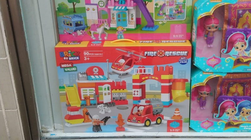 LEGO DUPLO style products at B&M Bargains