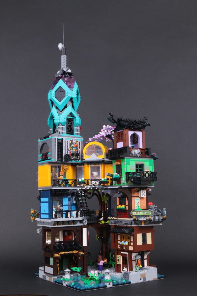 LEGO NINJAGO 71741 NINJAGO City Gardens review 100