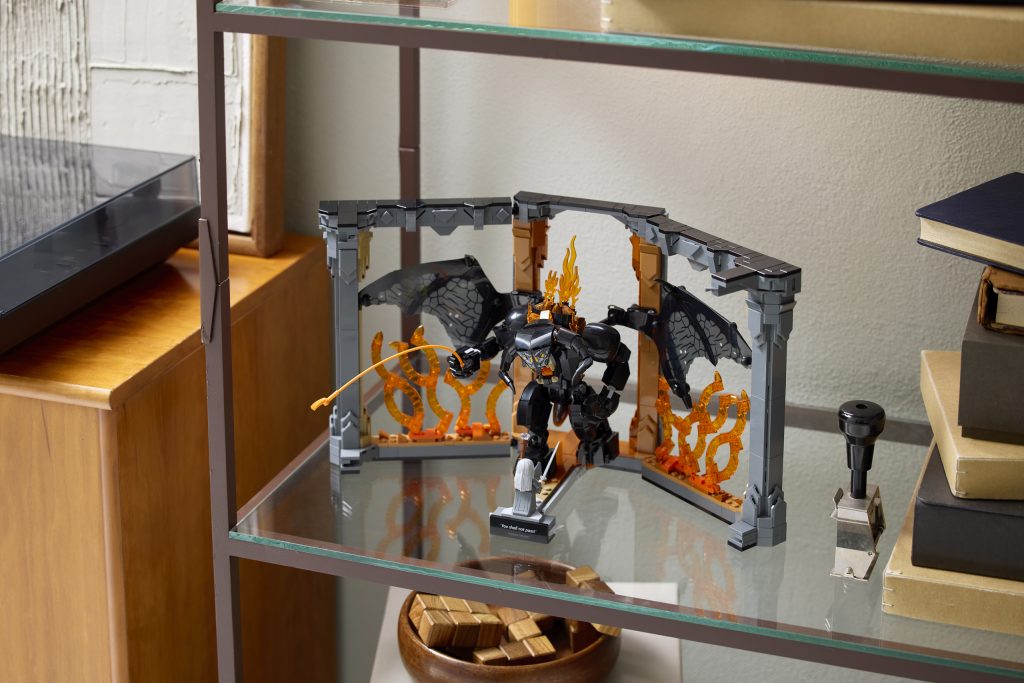 LEGO Icons 10367 The Lord of the Rings Balrog Book Nook lifestyle 15 1024x683