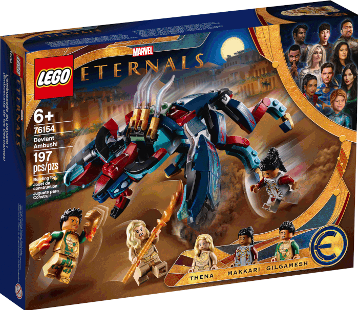 LEGO Marvel eternals 76154 Deviant Ambush box