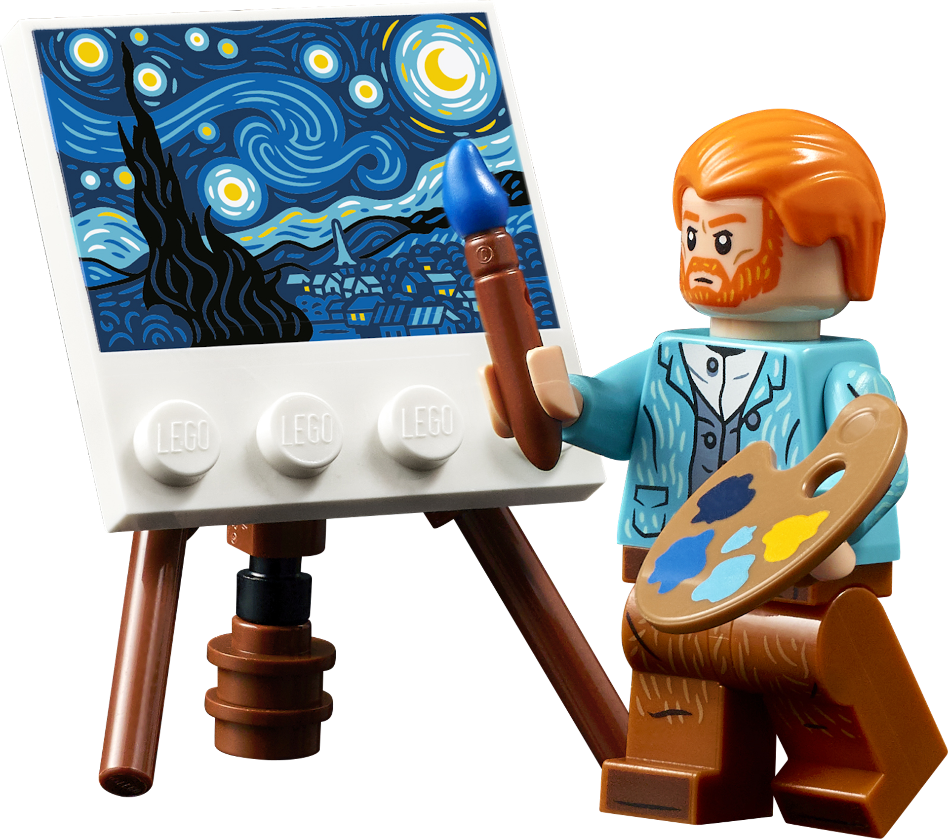 LEGO Ideas 21333 The Starry Night 9