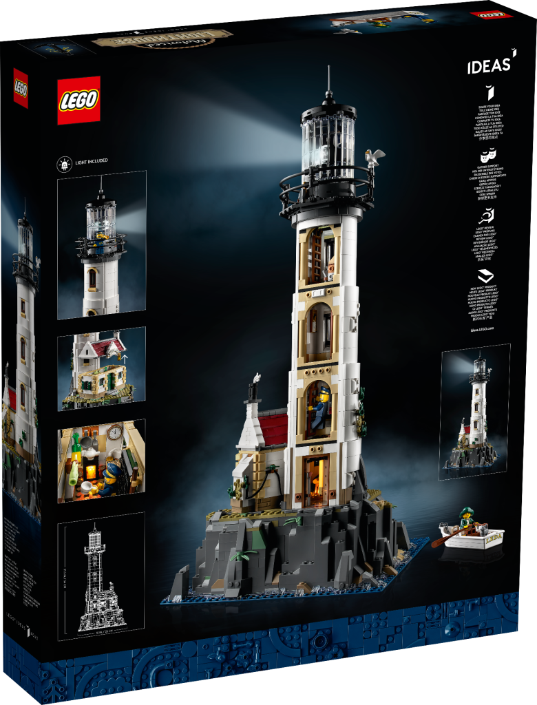 LEGO Ideas 21335 Motorised Lighthouse officially revealed box back 780x1024