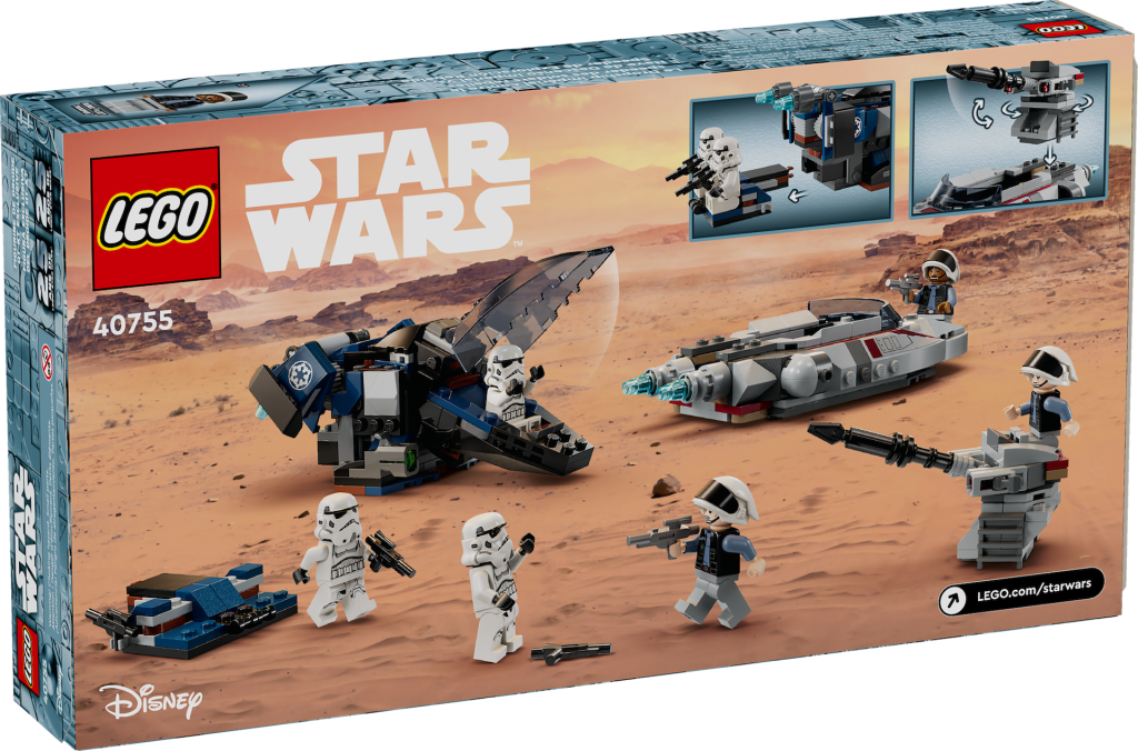 LEGO Star Wars 40755 Imperial Dropship vs. Rebel Scout Speeder 2 1024x676