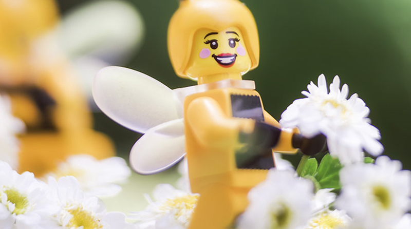 Brick Pic of the Day: Pollinators