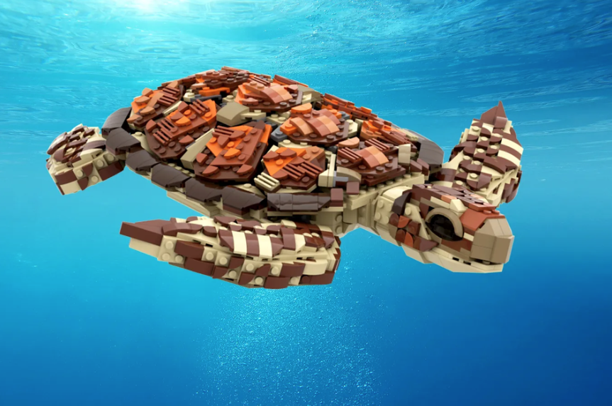 LEGO Ideas Sea Turtle 3