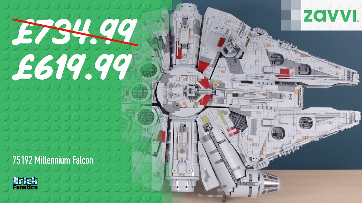 This code saves you over £100 on LEGO Star Wars UCS Millennium Falcon