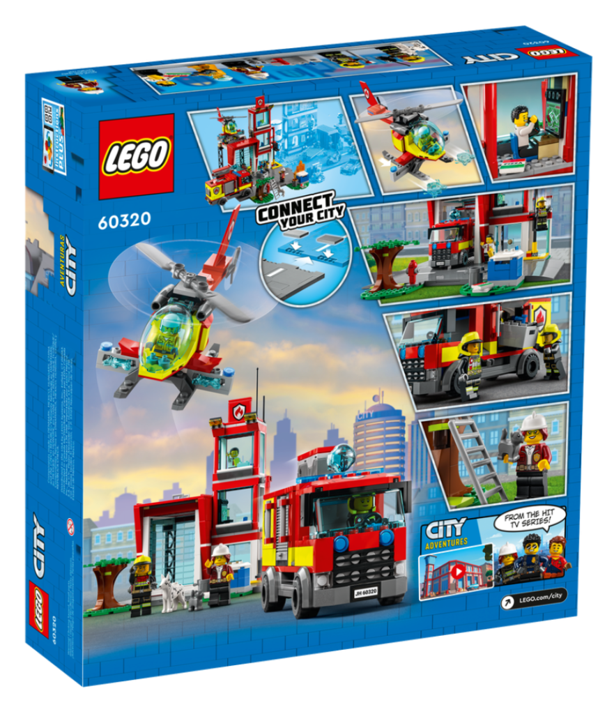 60320 Fire Station Box back