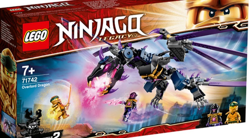 Official images of LEGO NINJAGO 71742 Overlord Dragon revealed