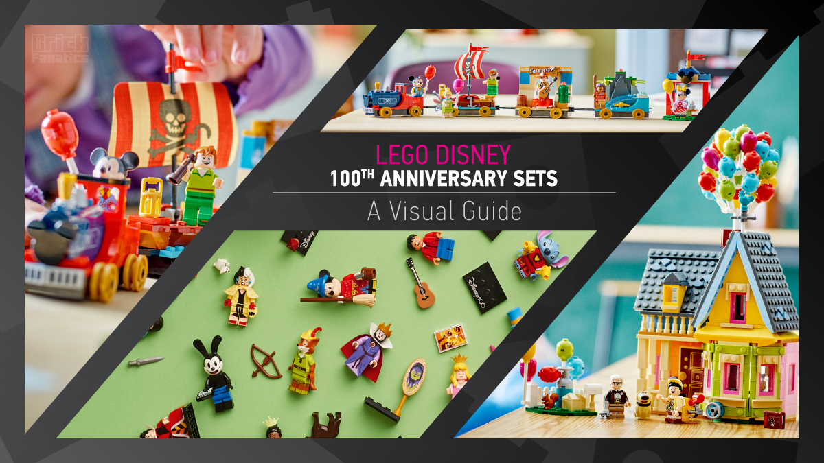 LEGO Disney 100th anniversary sets and minifigures visual guide and gallery