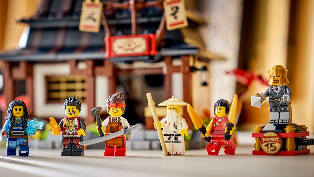 LEGO NINJAGO designer explains Four Weapons Blacksmith Easter eggs