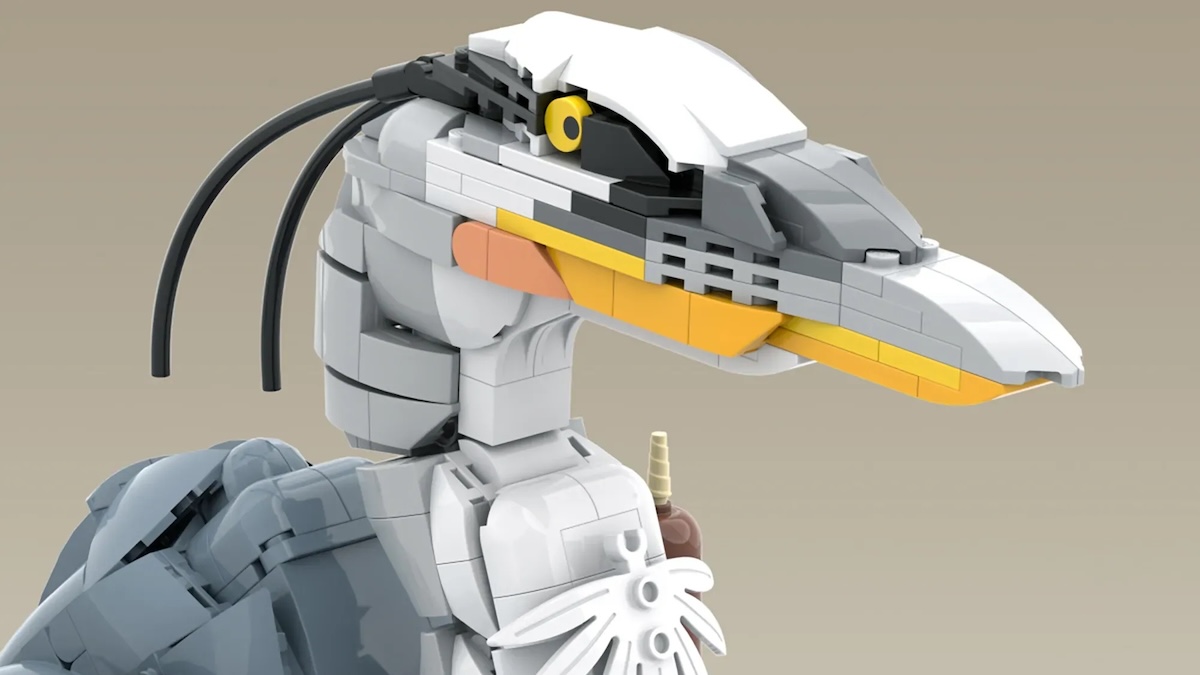Fan-designed Great Blue Heron comes into land at LEGO Ideas