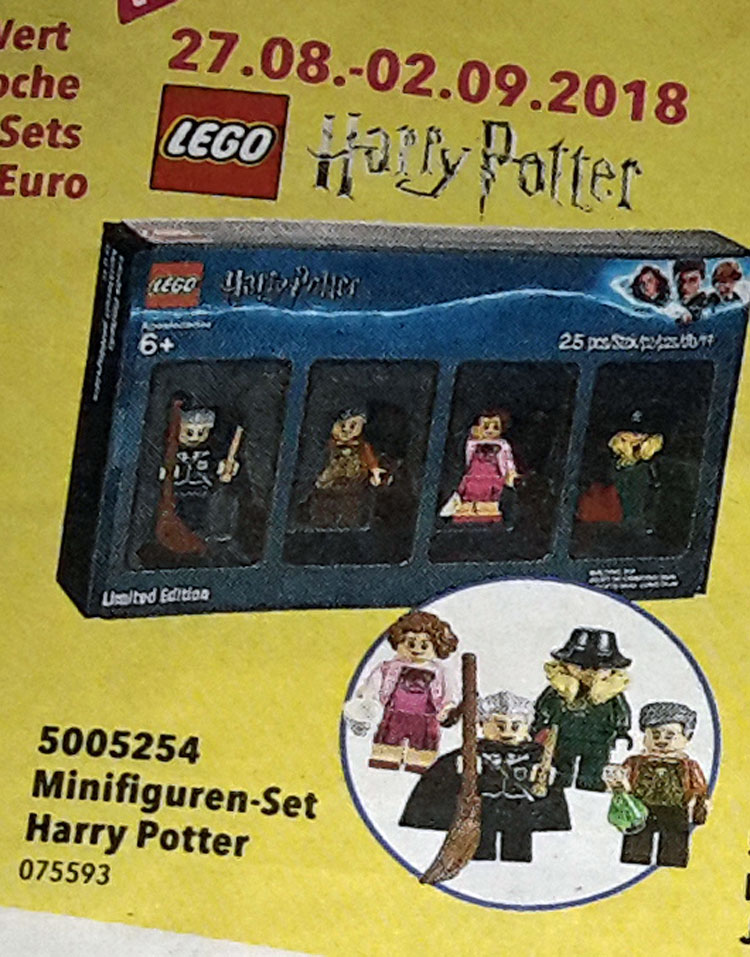 Four more LEGO Harry Potter minifigures coming in Bricktober set