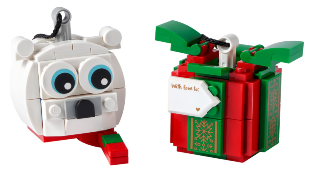 LEGO Seasonal 40494 Polar Bear Gift Pack contents 1024x578