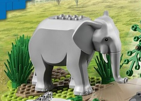 LEGO elephant city summer 2021