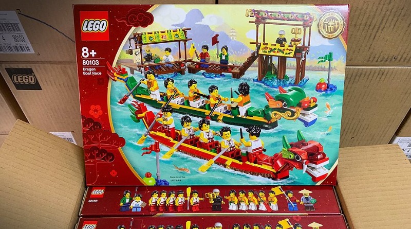 First look at LEGO 80103 Dragon Boat Race