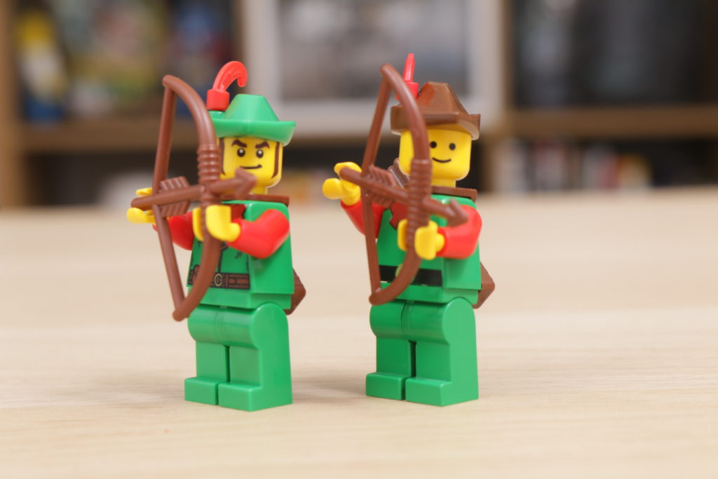 LEGO Castle 40567 Forest Hideout gift with purchase Classic Castle Forestmen minifigure comparison 5 1024x683
