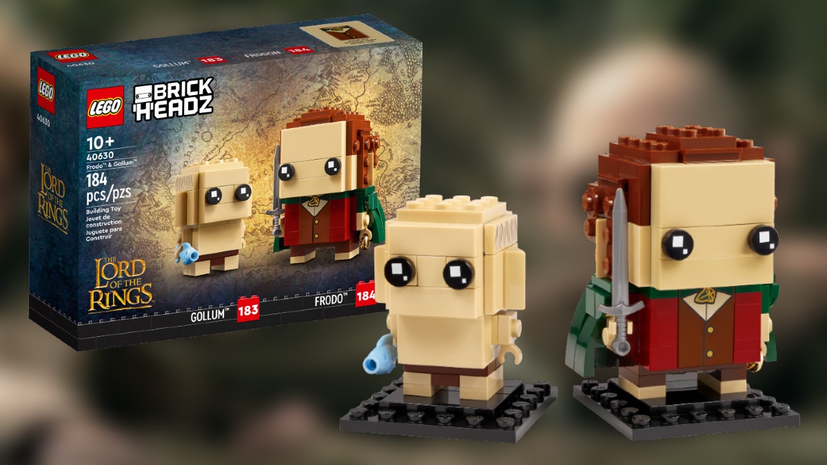 New LEGO BrickHeadz are an ominous sign for future The Lord of the Rings sets