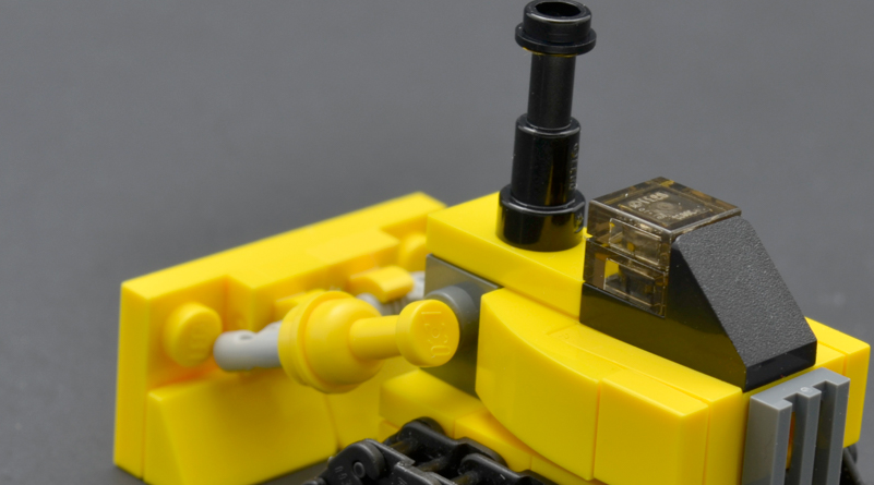 LEGO builds in 60 bricks: Bulldozer