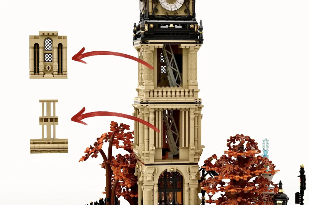 LEGO Ideas clock tower 6 1024x679