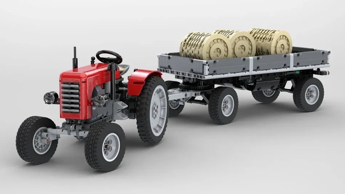 LEGO Ideas Tractor makes 10K with just days to go