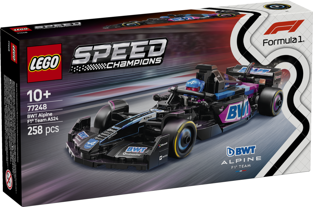 LEGO Speed Champions 77248 BWT Alpine F1 Team A524 Race Car 1 1024x677
