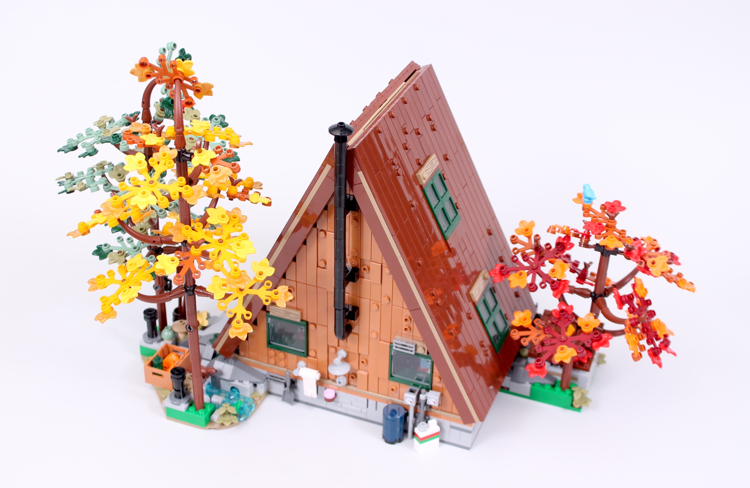 LEGO Ideas 21338 A Frame Cabin review 18 scaled