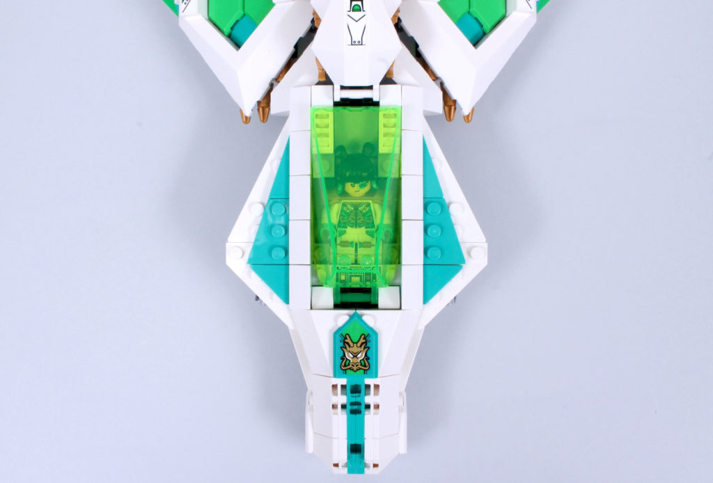 LEGO Monkie Kid 80020 White Dragon Horse Jet review 12