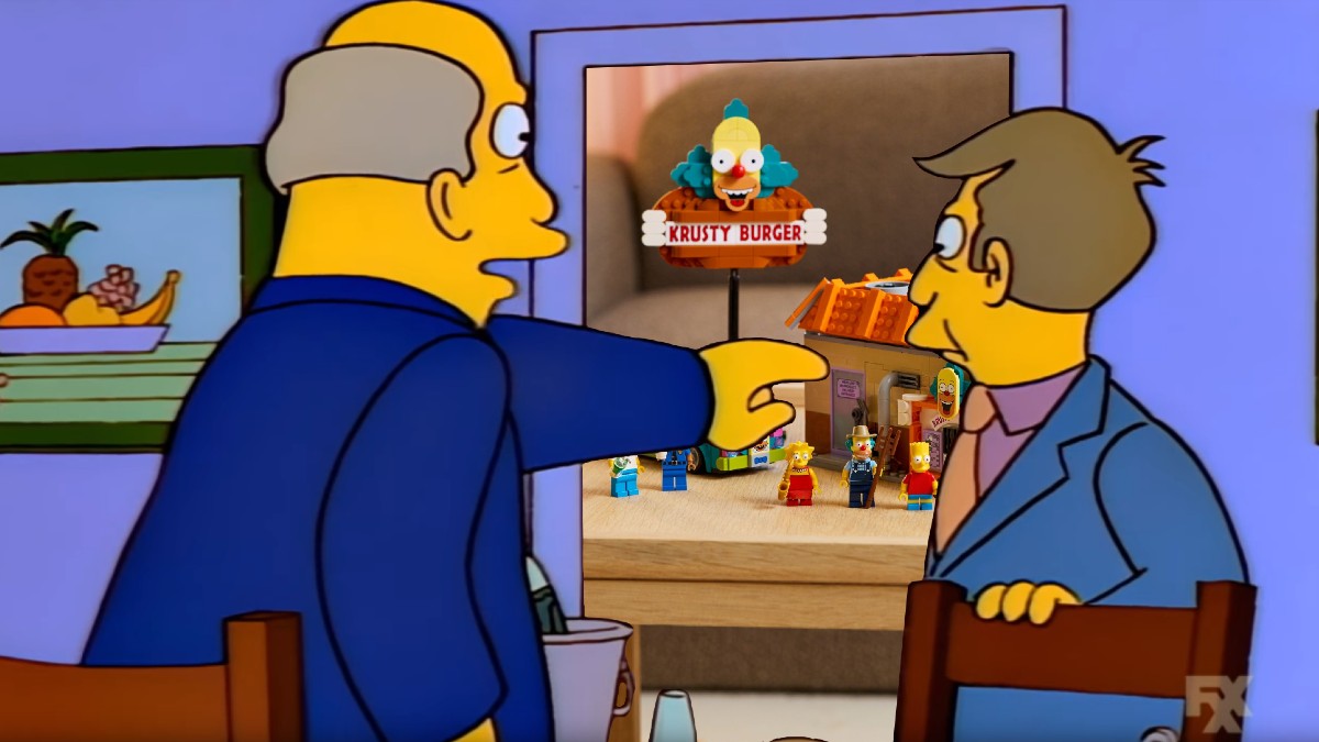 Six missing Easter eggs in LEGO 10352 The Simpsons: Krusty Burger