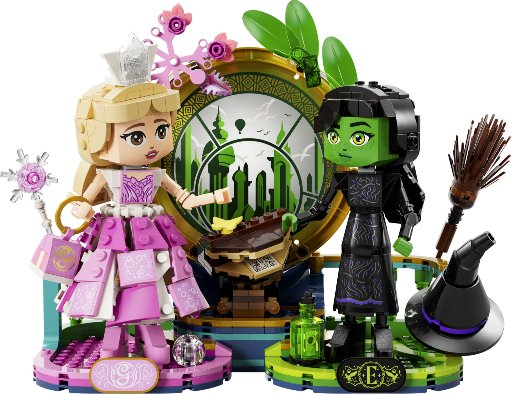 LEGO Wicked 75682 Elphaba Glinda Figures 6 1024x788
