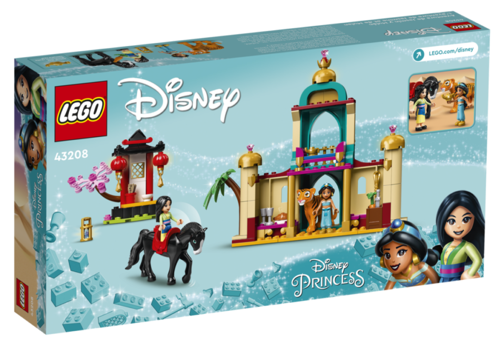 LEGO Disney 43208 box back 1024x720