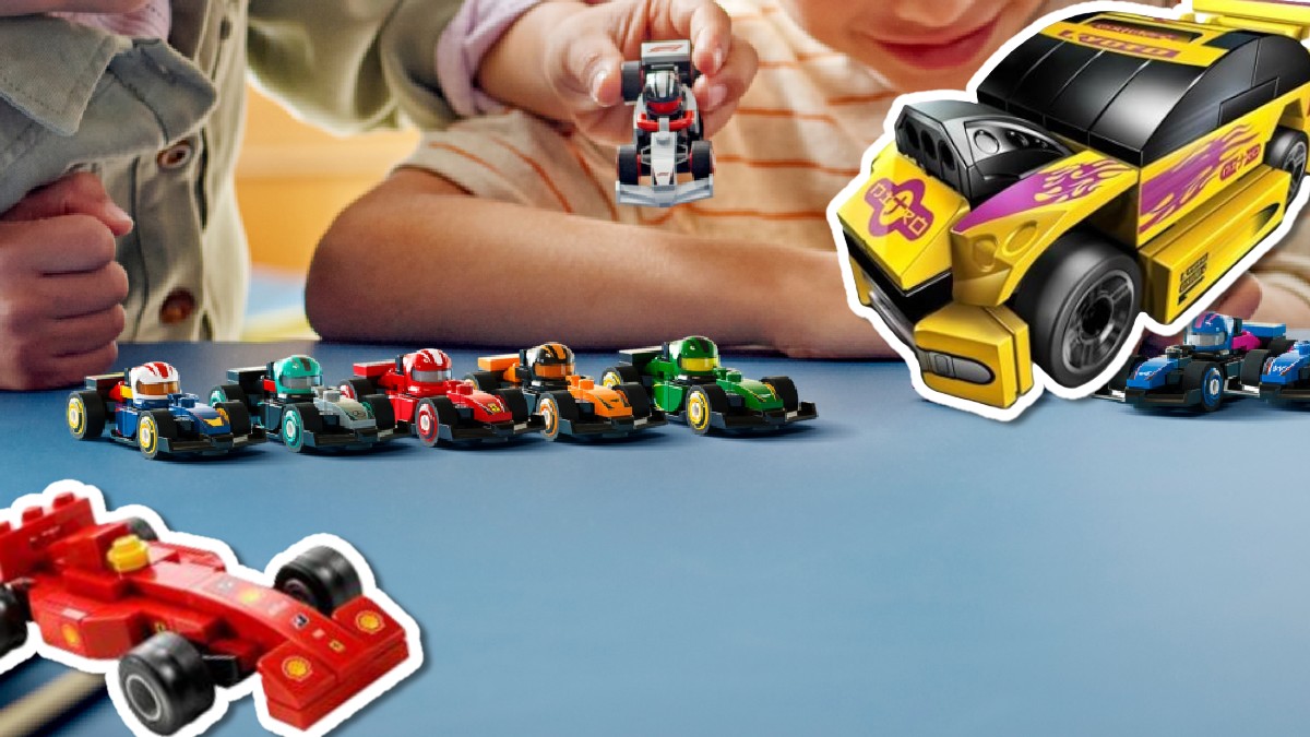 Exploring LEGO 71049 F1 Collectible Race Car's LEGO Racers ancestors