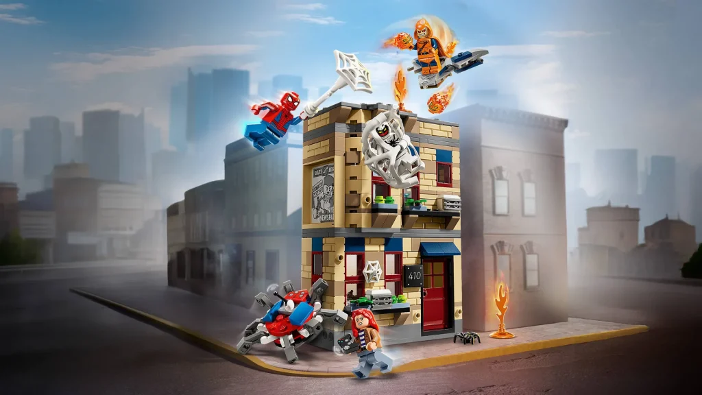 LEGO Marvel 76317 Peter Parkers Apartment 1024x576