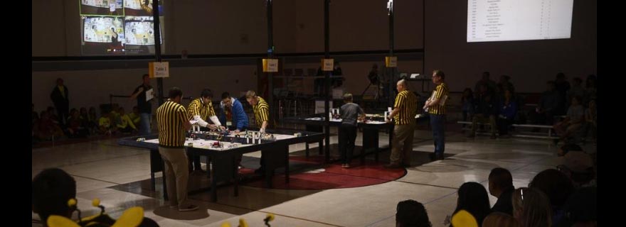 Students compete in LEGO robotics contest