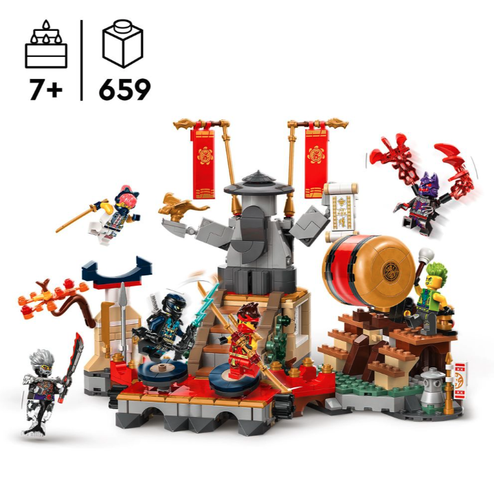 LEGO NINJAGO 71818 Tournament Battle Arena 8
