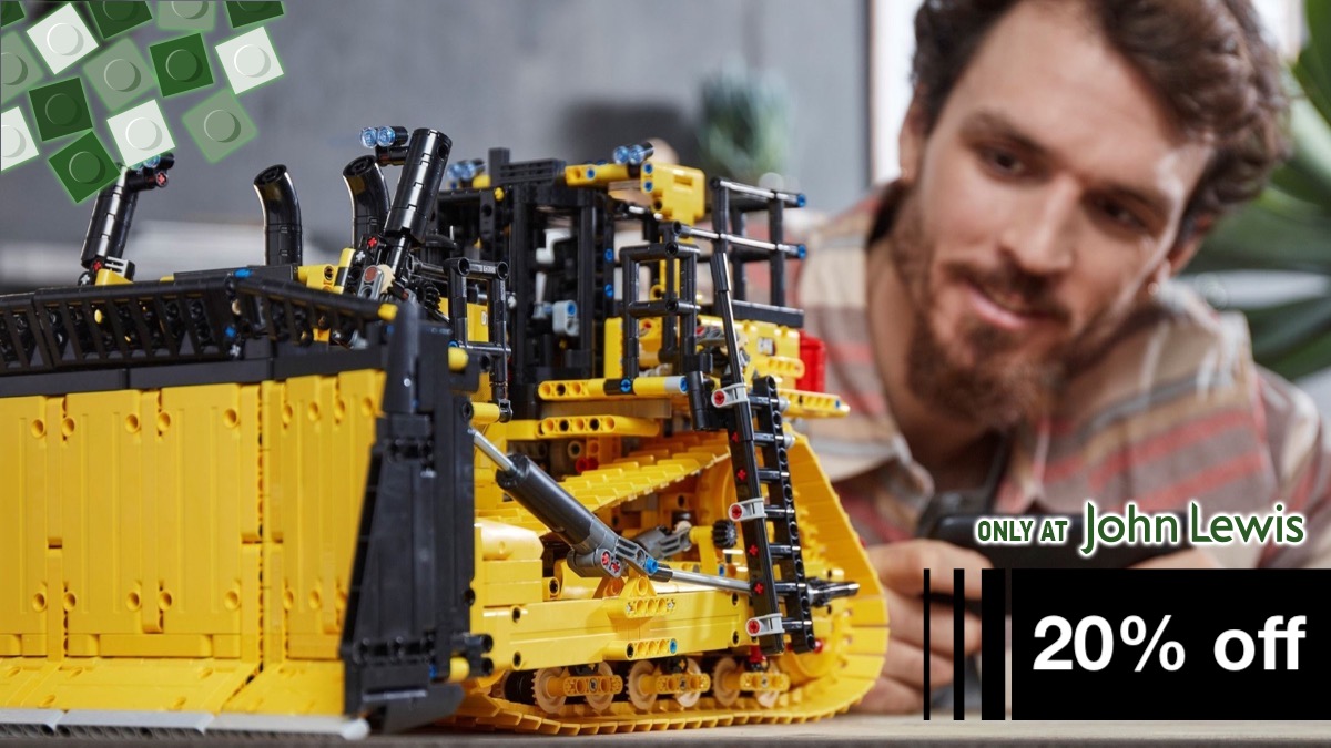 20% off 42131 App-Controlled Cat D11 Bulldozer in John Lewis LEGO sale