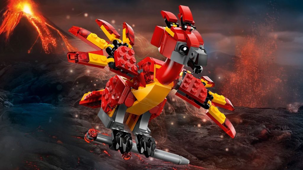 LEGO Harry Potter Fawkes Dumbledores Phoenix 1 1024x576