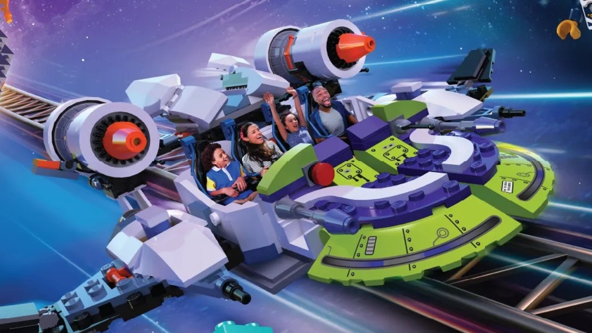 LEGO Insiders can ride the Classic Space coaster first