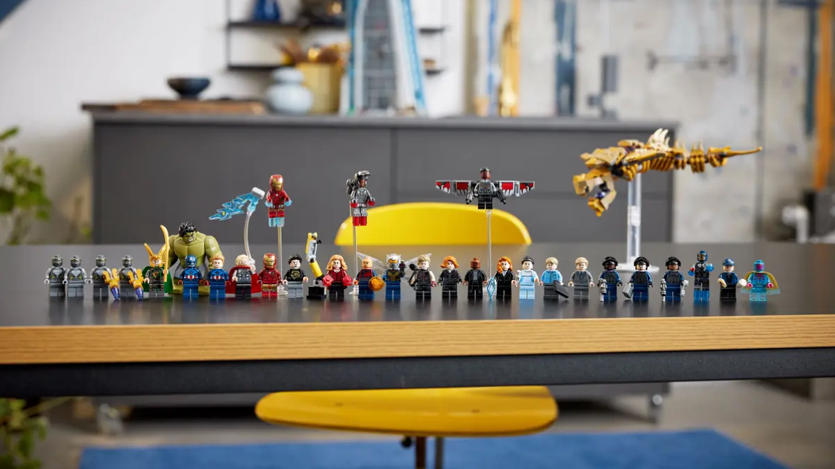 LEGO Marvel fans are confused by some Avengers Tower minifigures