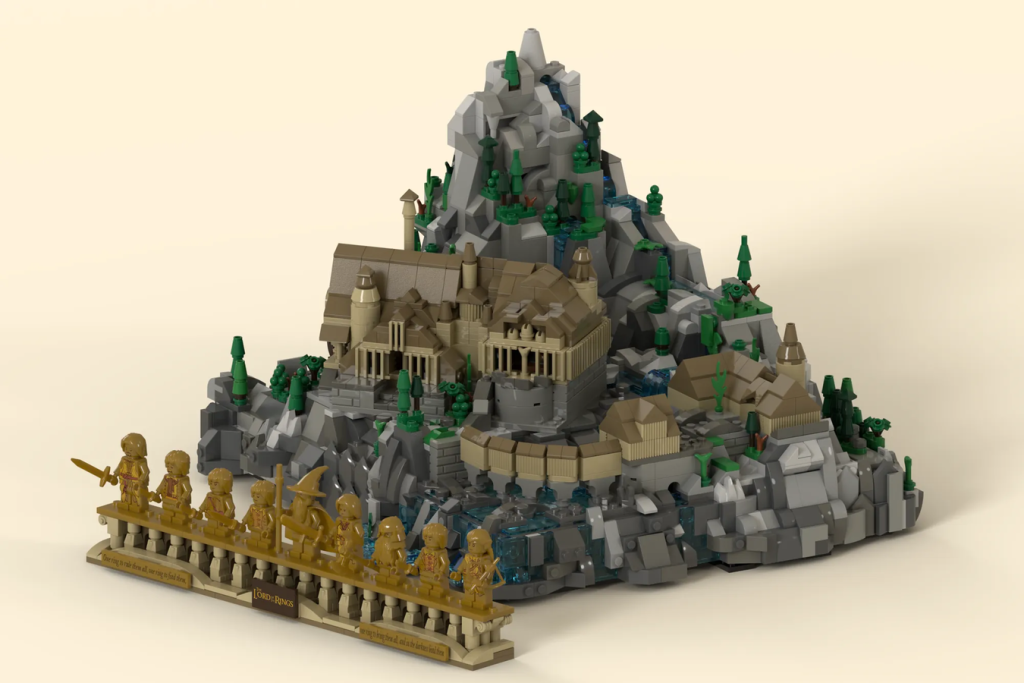 BALD BONSAI LEGO Ideas Rivendell 20th Film Anniversary 2 1024x683
