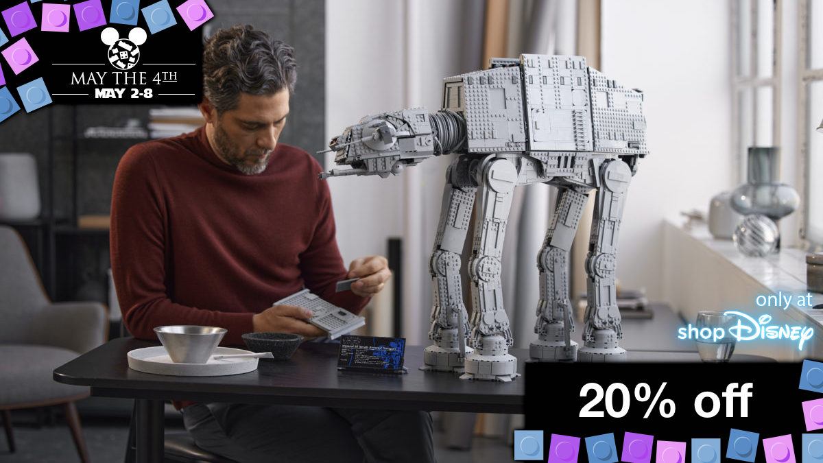 20% off 75313 AT-AT in shopDisney May the 4th sale
