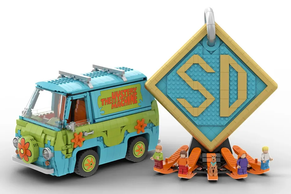 LEGO Ideas Scooby Doo Mystery Machine