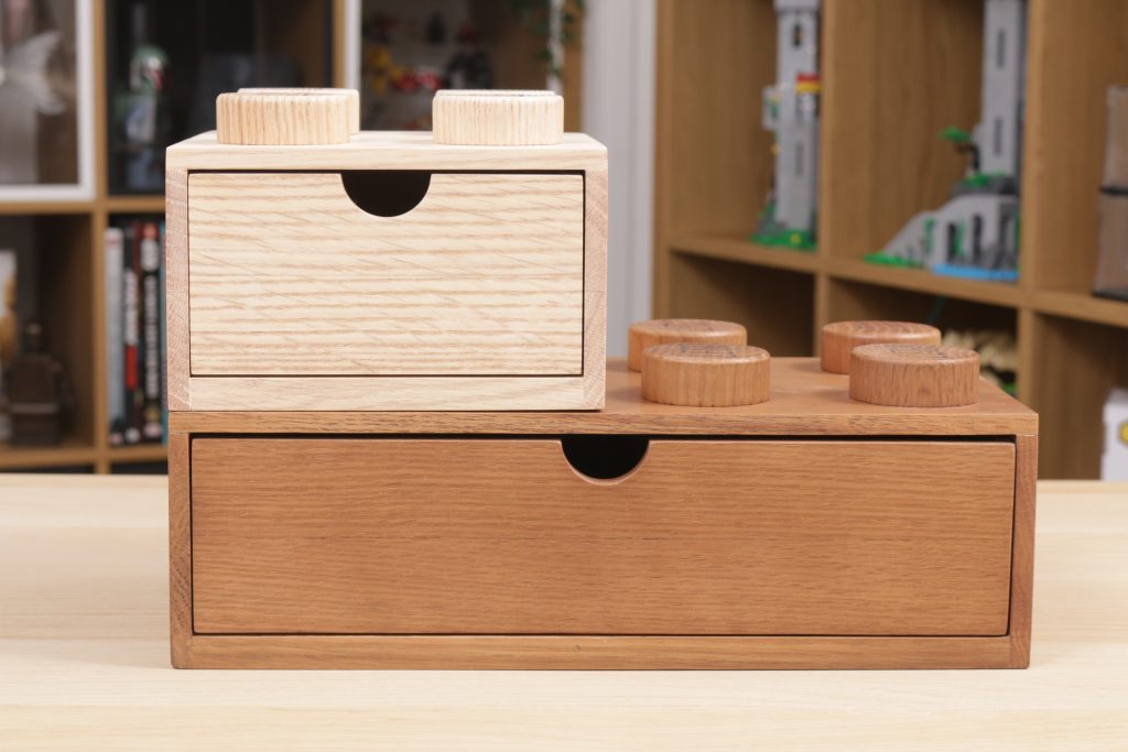 LEGO Room Copenhagen Wooden Desk Drawer 2x2 and 2x4 review 45 1024x683
