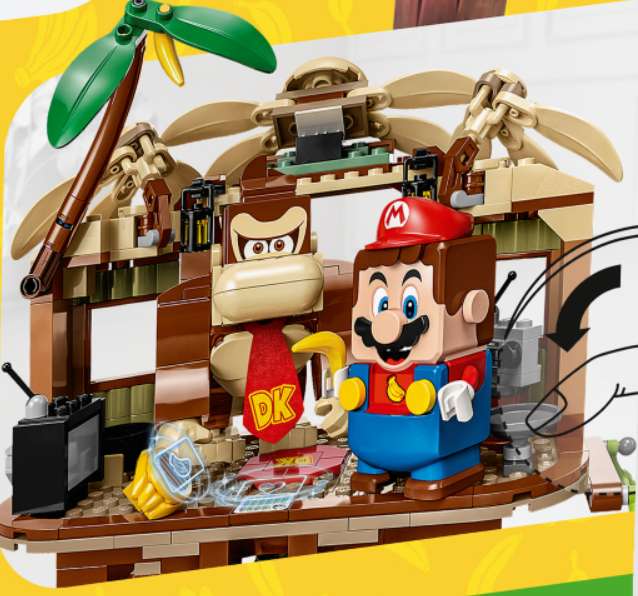 LEGO Super Mario donkey kong banana bunch 2