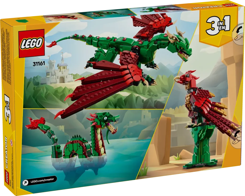 LEGO Creator 31161 Medieval Dragon box  1024x820