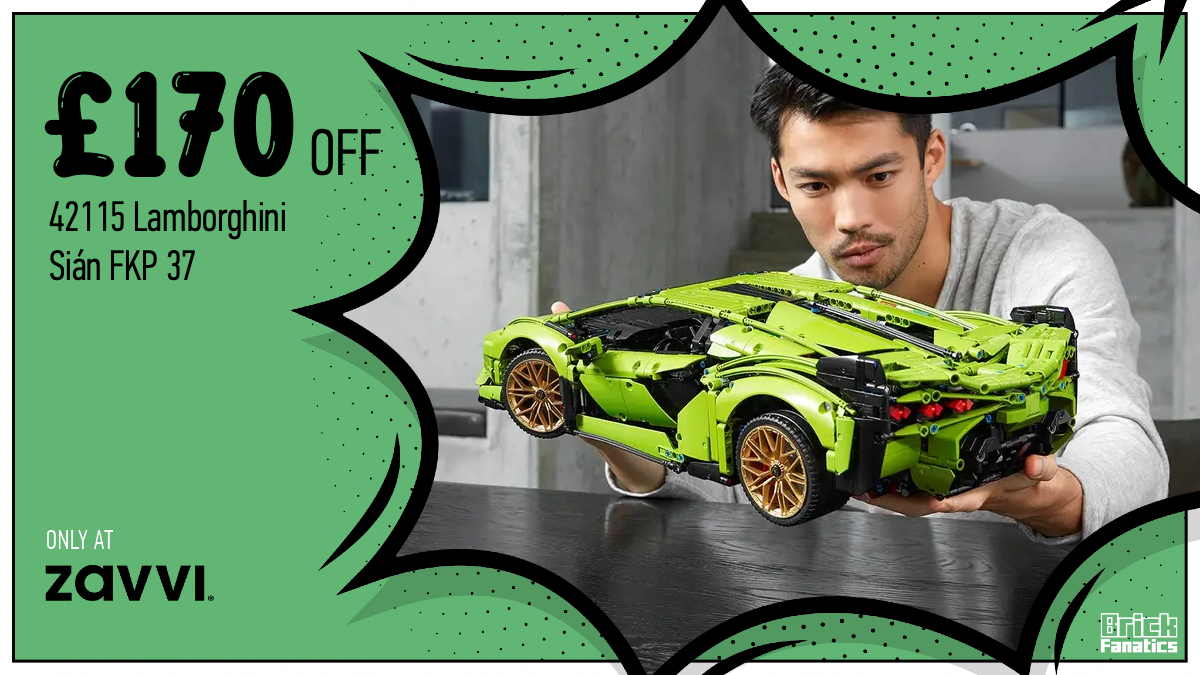 Huge 44% discount on LEGO Technic 42115 Lamborghini Sián FKP 37 available now
