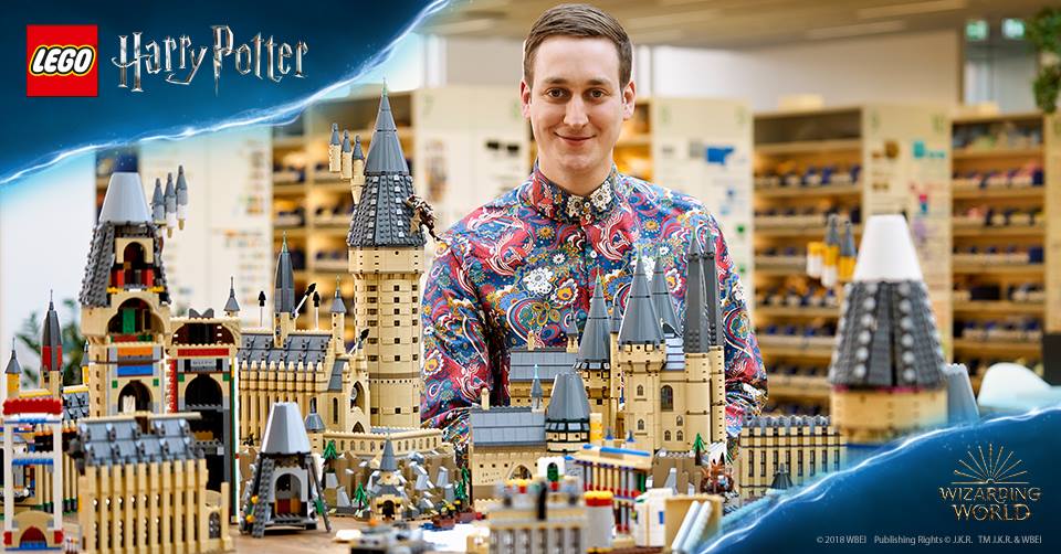 LEGO Harry Potter 71043 Hogwarts Castle designer signing announced