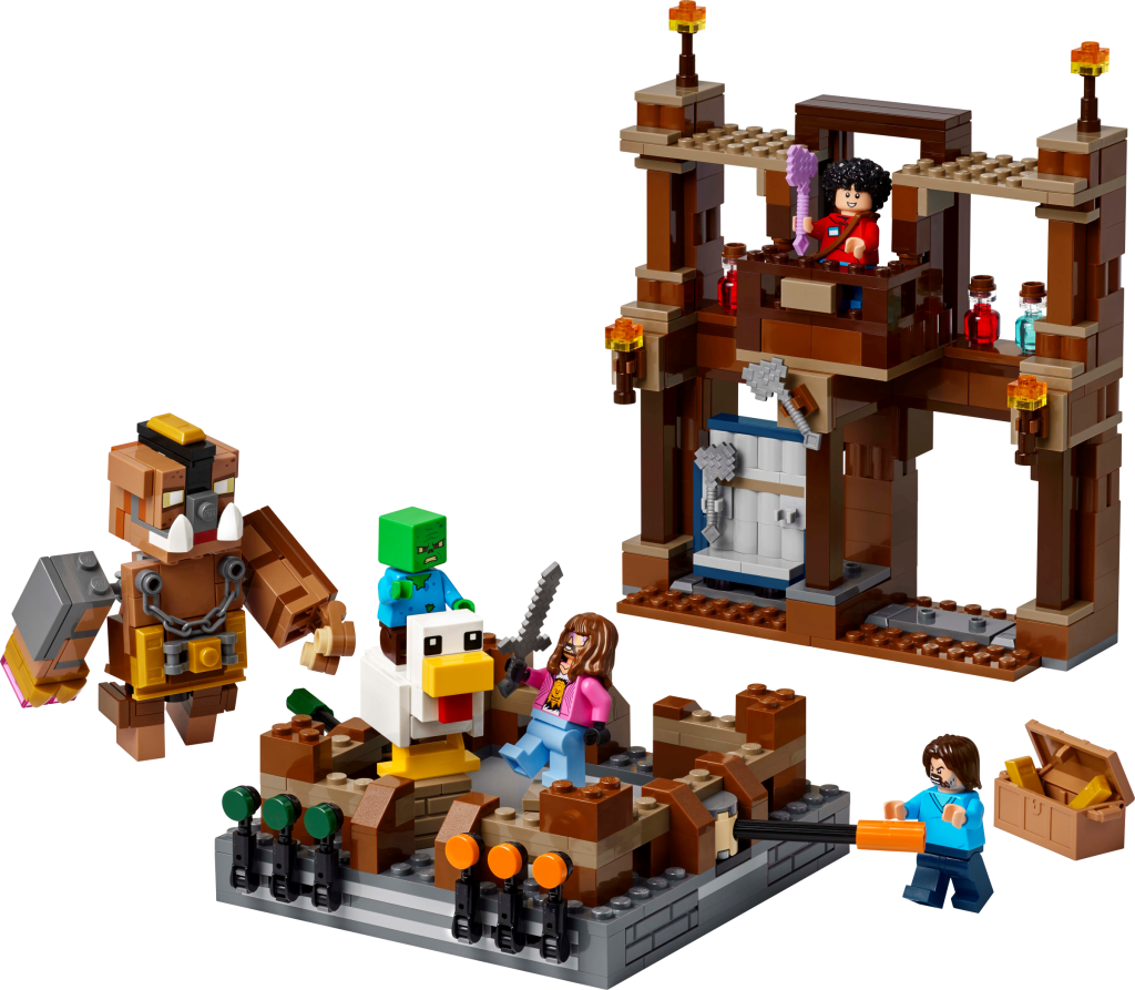 lego minecraft movie 21272 woodland mansion fighting ring 3 1024x893