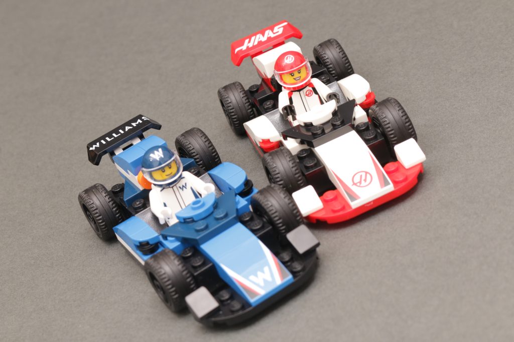 LEGO City 60464 F1 Williams Racing Haas F1 Race Cars review 1 1024x683