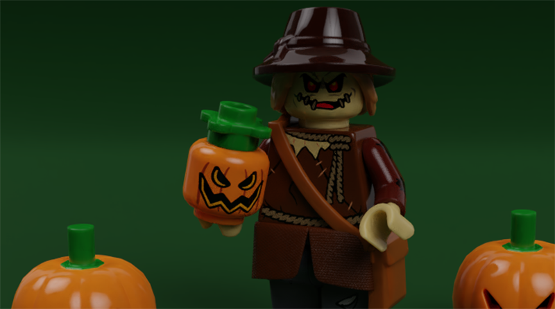 Brick Pic of the Day: Scarecrow and friends